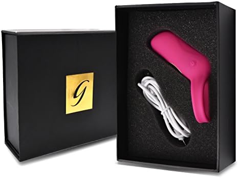 Guilty™ Xon| Silicone Vibrating Ring |10 Different Speeds | Waterproof USB Rechargeable | Medical Grade Silicone | ROHS Approved Massager|1 Year Warranty (Pink)