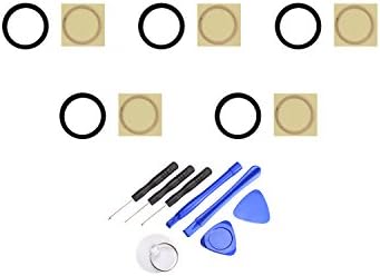 5 X Back Rear Camera Lens Glass Cover Replacement W Adhesive For Apple iPhone 7 4.7