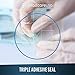 2000 Self Sealing Sterilization Autoclave Pouch, 3.5 Inches x 5.25 Inches, Paper Blue Film, 10 Boxes of 200 Pouches