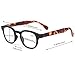 Kerecsen Reading Glasses Fashion Men and Women Readers Spring Hinge with Pattern Design Eyeglasses for Reading (5 Pack Mix Color, 1.75)