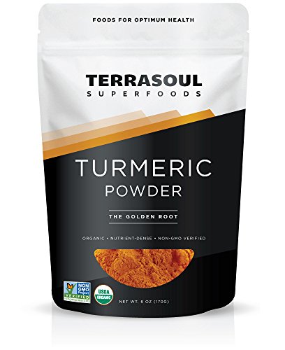 Terrasoul Superfoods Organic Turmeric Powder (6 Ounces)