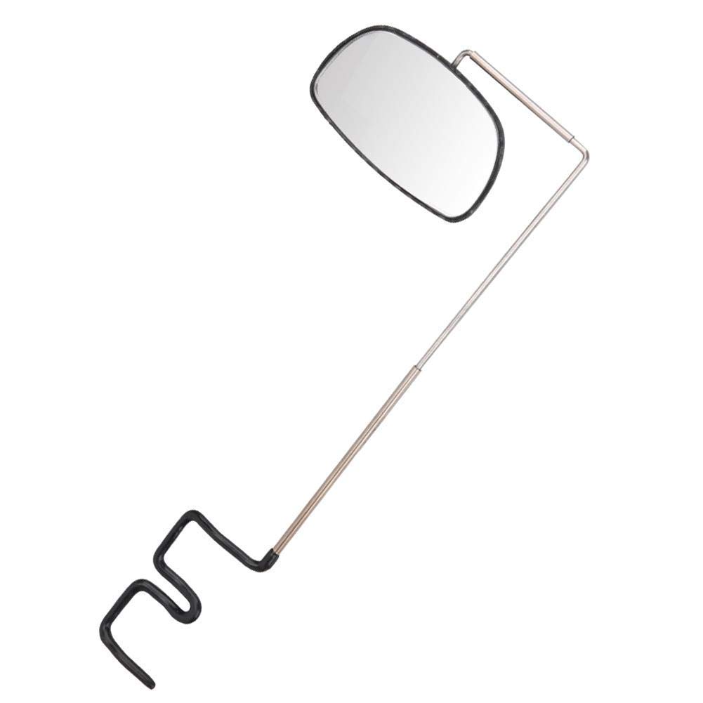 Aluminium Alloy Bicycle Rearview Mirror for Helmet – Adjustable Angle Cycling Mirror, 170 x 60 mm Wide-Angle View, Lightweight & Durable, Compatible with Most Bike Helmets and Hand
