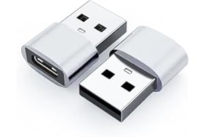 USB C Female to USB Male Adapter,Type C to USB Charger Cable Converter,High-Speed Plug and Play,Compatible with Multiple Devi