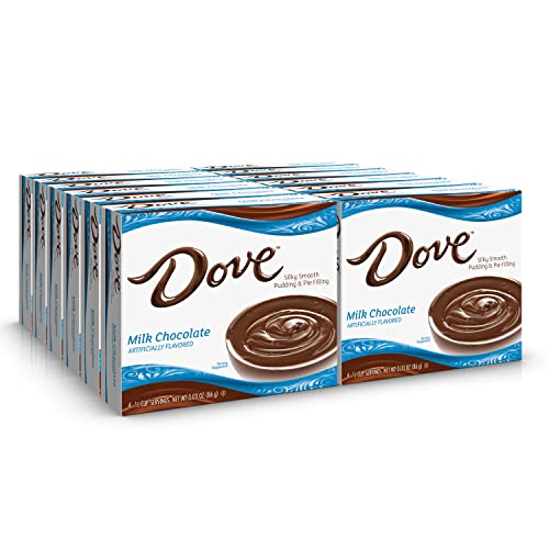 Dove Pudding Mix, 3.34 oz. Box (12 Pack), Milk