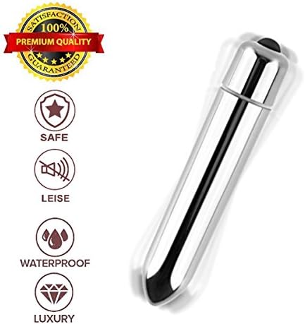 Bullet Massager, Portable 10 Frequency Mini Massager for Men and Women.