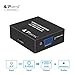 Portta PETCSVSP BNC RCA CVBS S-Video to VGA Converter Upscaler DVD Camera to PC Monitor up to WUXGA 1920X1200 Resolution