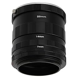 Fotodiox Macro Extension Tube Set Compatible with