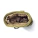 wedigout Camo Finds Pouch Metal Detector Accessory Portable Treasure Holder Waist Bag (Khaki)
