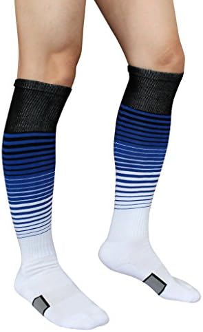 DZSbestdeal Unisex Over-the Calf Athletic Soccer Football Socks