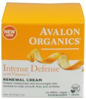 Avalon Organics AVALON ACTIVE ORGANICS VIT C RENEWAL CREAM, 2 OZ