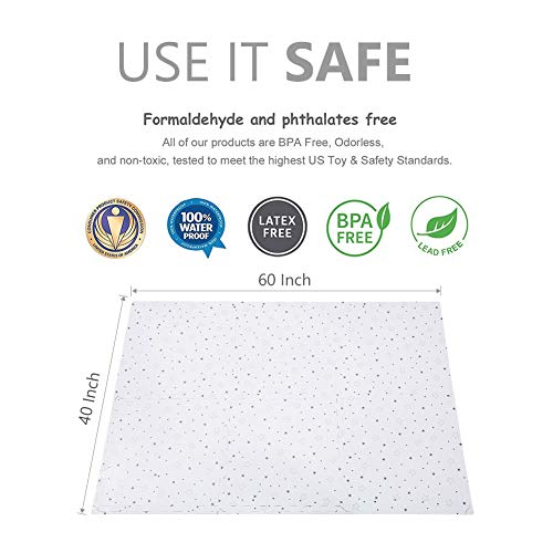 FORSTART Baby Play Mat,NonToxic Floor Mats for Kids, Thickened 0.8