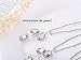 Artio Wedding Hair Pins Accessories with Crystals and Beads for Brides and Bridesmaids 3PCS (Silver)