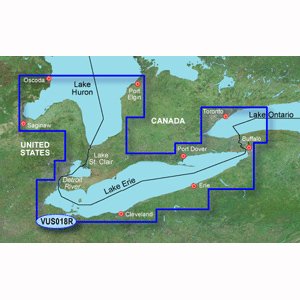 Garmin vus018r - lake erie - lake st. clair - sd card