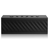 Hussar MBOX Bluetooth 4.2 Speakers, 16W Ultra Portable Wireless Speaker, Premium Sound w/ Enhanced Bass and Selectable Sound Effects,IPX5 Waterproof,Built-in Mic w/ Siri,12-Hour Playtime