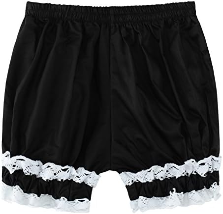Women's black sleep shorts Lacy Pj 
