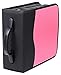 Blue Donuts Deluxe 320 Disc CD/DVD Media Case - Pink - with New and Improved Inserts, Double The Thickness and All tabs Pulled