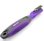 Mat Remover by Hertzko - Suitable for Dogs and Cats - Great Tool for Removing Tangles, Mats, Knotted or Dead Hair