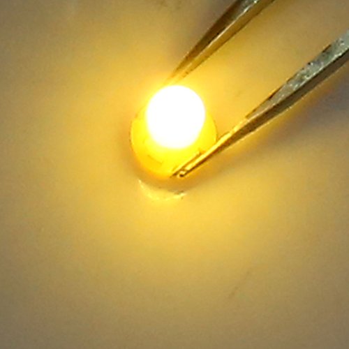 uxcell 10Pcs 12V T3 Yellow LED Dashboard Panel Gauge Light Lamp Bulb for Car Interior