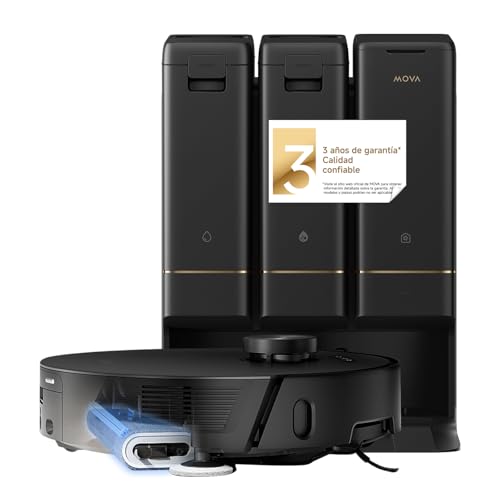Z50 Ultra, Robot Aspirador, Negro