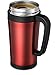 Osaka Coffee Pour-Over Dripper With Built-In Travel Thermos - Enjoy Freshly Brewed Coffee Wherever You Go Meiji Shrine (Red)