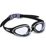 adepoy Swim Goggles, No Leaking Anti Fog UV Protection Swimming Goggles for Men Women Adult Youth Kids (Over 6 Years Old) with Free Protection Case