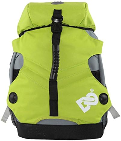 Meiwo Over-Sized Skate Bag 800D Oxford Cloth Inline Roller Skating Backpack Wheelbarrows Lightweight Carry Sport Bag - green