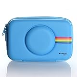 Polaroid PLSNAPEVABL Eva Case Snap & Snap Touch Instant Print Digital Camera, Blue, 5.12 x 3.35 x 1.58 Inches