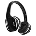 Phaiser BHS-630 Bluetooth Headphones HiFi Stereo Wireless On Ear Deep Bass Headset w/Noise Canceling Microphone 15 Hour Playtime Comfortable Earpads for Travel Work TV