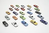 Rhode Island Novelty Turbo Racer Die Cast Car and Motorcycle Set, 25-Piece