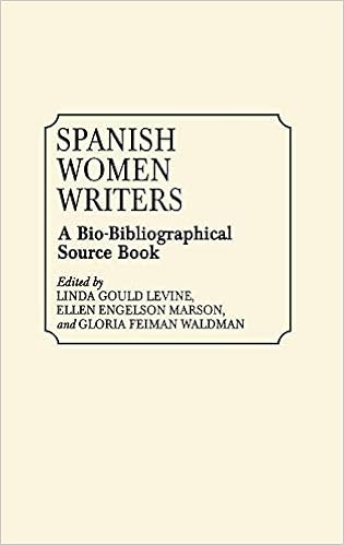 Amazoncom Spanish Women Writers A Bio Bibliographical - 