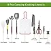 9 PCS Portable Camp Kitchen Utensil Set, ACVCY Camping Utensil Set for Indoor or Outdoor Camping Cooking Set Utensil Organizer Travel Accessories Set with Bag, Bottle Opener and Small Knife Sharpenerthumb 1