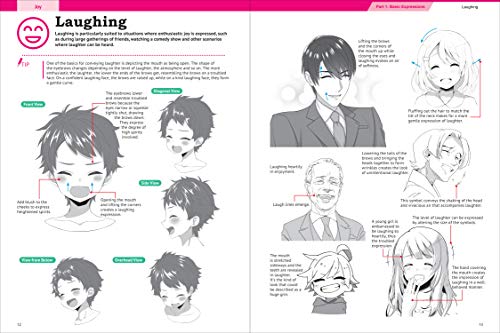 How to Create Manga: Drawing Facial Expressions: The Ultimate Bible for Beginning Artists, with over 1,250 Illustrations