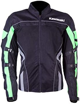 Kawasaki Textile MESH Jacket Black/Green