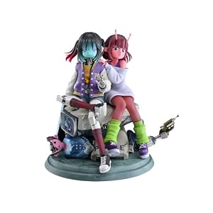 メディコス(Medicos Entertainment) アニメ『銀河特急 ミルキー☆サブウェイ』 チハル&マキナ ノンスケール 約180mm 塗装済み完成品フィギュア