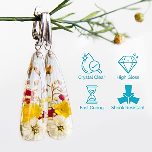 UV Resin Crystal Clear Hard Type 100g UV Jewelry Epoxy Resin Fast