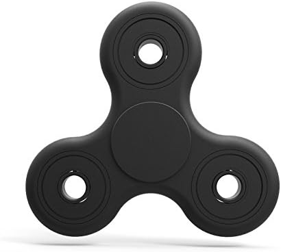 Fidget Toys Hand Tri Spinner Release Stress for Children and Adults (Black)