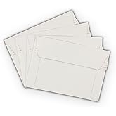 5 EcoSwift 12.5 x 9.5 Rigid Photo Mailers Stay Flats White Cardboard Self Seal Envelopes 12.5x9.5