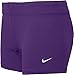 Nike Performance Women's Volleyball Game Shorts (Medium, Purple)