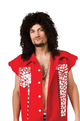 LMFAO Adult Skyblue Wig, Brown, One Size