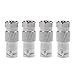 Bluecell 4pcs BNC Female to F Male Adapter for Video Applications and Equipment