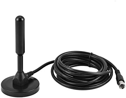 Kafuty-1 Antena TV Digital HD Interior, VHF/UHF Antena de TV Digital  terrestre Antena aérea con Base magnética: Amazon.es: Electrónica