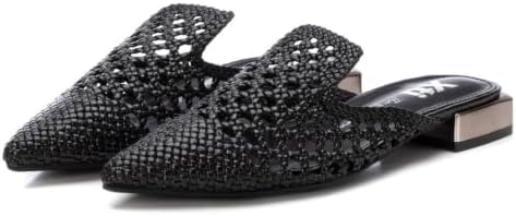 - Mocassins pretos pretos femininos - calçado confortável e versátil - Moda casual - Model 14379502 (Tamanho: 37)