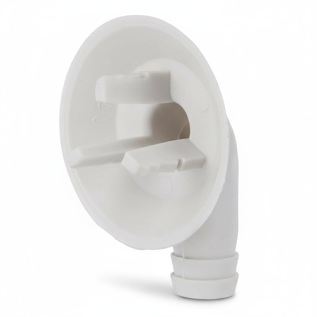 Telituny Air Conditioner Drain Nozzle, PP, Air Conditioner Part, 1 Pack, White, New, 26mm ID, 13.6mm Hole, 29mm OD, Drain Nozzle