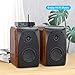 Fosi Audio Bookshelf Speakers Passive Wooden Hi-Fi Speakers 5-Inch 2.0 for TV Desktop Shelf Home Theater Surround System DK560-Nthumb 1