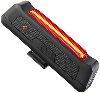 RYCLIC Mountain Bike Tail Light Rechargeable LED USB Taillight 5 Modes Super Bright Waterproof Tail Lamp Safety Warning Light Easy Tool-Less Installation Fit All Bicycles