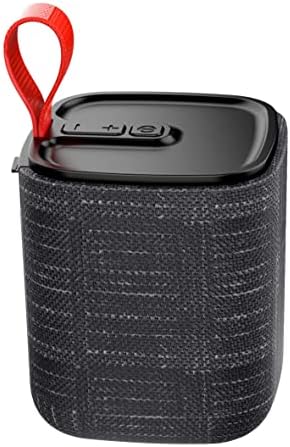 Altoparlante Bluetooth portatile, mini altoparlante senza fili formato compatto, design alla moda, fino a 8 ore di autonomia, resistente alle proiezioni di acqua IPX4, nero, 571078