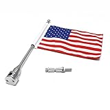 Sedeta US flag Motorcycle Pole Mount holder For Harley Davidson XL883 XL1200
