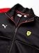 PUMA Mens Formula 1 Scuderia Ferrari T7 Track Jacket, Puma Black, XXL