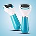 Electric Callus Remover, Battery-Powered Foot File Pedicure Tools for Your Feet and Nails (Blue)