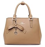 Cluci Leather Designer Handbags Tote Satchel Shoulder Bag Purse for Women